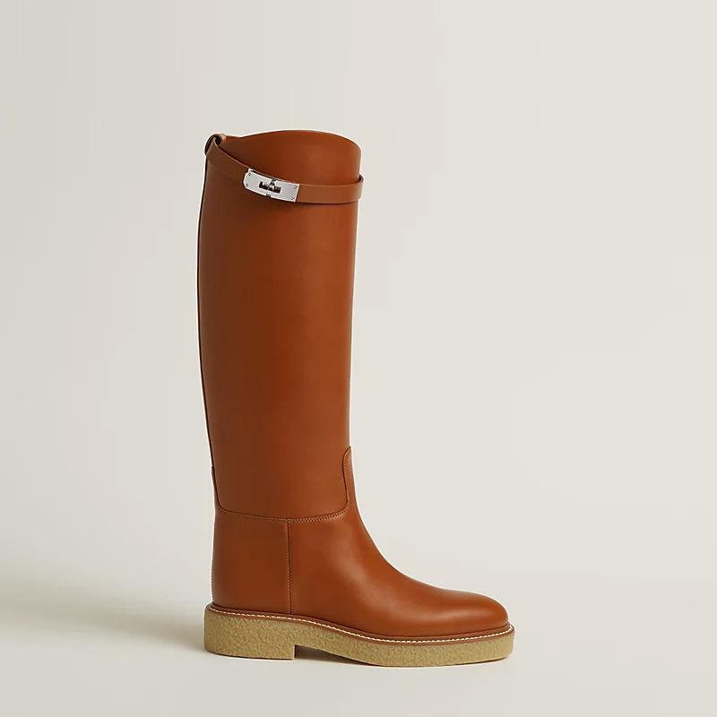 Giày Hermes Honey Boot Nữ Nâu